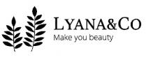 lyana&co; lyana co; lyana; co; &; make you beauty; make; beauty