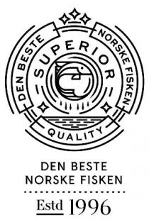 den beste norske fisken superior quality de beste norske fisken estd 1996, beste, norske, fisken, superior, quality, estd 1996, estd, 1996