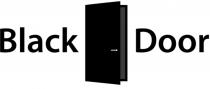 black door, black, door