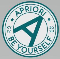 apriori be yourself, apriori, yourself, kyiv, ky, iv, 2020, a, а, 20