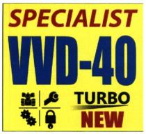 vvd-40, vvd, 40, specialist, turbo new, turbo, new