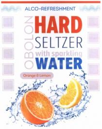 alco-refreshment, alco refreshment, alco, refreshment, obolon, hard seltzer with sparkling water, hard, seltzer, sparkling, water, orange&lemon, orange, lemon, &