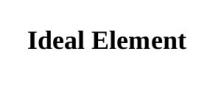 ideal element; ideal; element