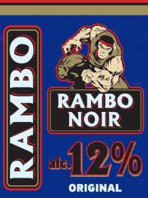 rambo noir, rambo, rambo, original, noir, alc. 12%, alc, 12, %