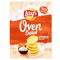 lay`s, lays, 50% less fat, 50, %, less, fat, oven baked, oven, baked, chanterelles in a cream sauce flavoured, chanterelles, cream, sauce, flavoured