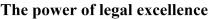 the power of legal excellence, power, legal, excellence