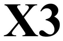 x, 3, х, х3, x3