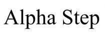 step, alpha, alpha step