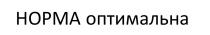 оптимальна, норма, норма оптимальна