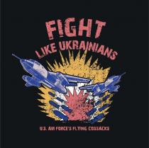 cossacks, flying, forces, force`s, air, us, u.s., u.s. air force`s flying cossacks, ukrainians, like, fight, fight like ukrainians