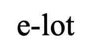 е, lot, e, e-lot