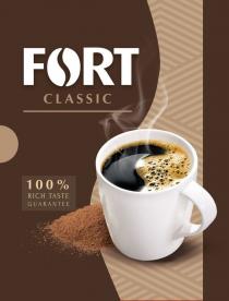 guarantee, taste, rich, %, 100, 100%, 100% rich taste guarantee, classic, fort, fort classic