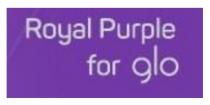 28glo, purple, royal, royal purple for glo