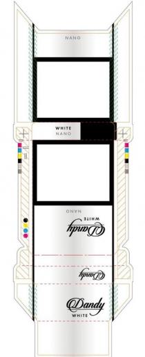 dandy, nano, white, white nano