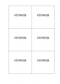 tower, 4, 4 tower, 4tower