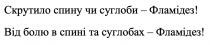 суглобах, спині, болю, від болю в спині та суглобах - фламідез!, фламідез, суглоби, спину, скрутило, скрутило спину чи суглоби – фламідез!