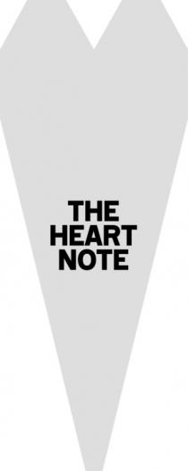 note, heart, the, the heart note