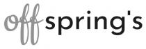 springs, spring`s, off, offsprings, offspring`s