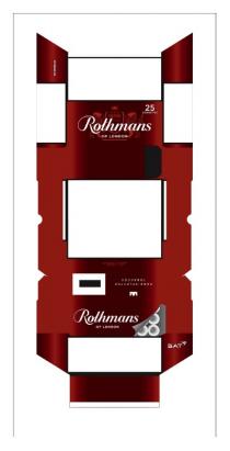 bat, ват, red, rothmans, rothmans red, tobaccos, selected, hand, hand selected tobaccos, hand-selected tobaccos, 1890, since, since 1890, cigarettes, 25, 25 cigarettes, london, rothmans, rothmans of london