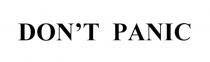 panic, dont, don’t, don’t panic