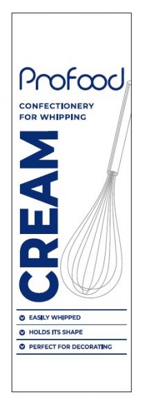 cream, decorating, perfect, perfect for decorating, shape, holds, holds its shape, whipped, easily, easily whipped, whipping, confectionery, confectionery for whipping, food, pro, profood