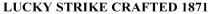 1871, crafted, strike, lucky, lucky strike crafted 1871