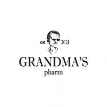 2021, est, est 2021, pharm, grandmas, grandma`s, grandma`s pharm