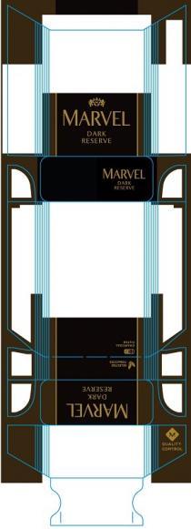 м, m, control, quality, quality control, filter, charcoal, charcoal filter, tobaccos, selected, selected tobaccos, reserve, dark, dark reserve, marvel