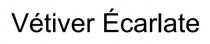 ecarlate, vetiver, vetiver ecarlate