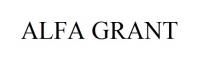 grant, alfa, alfa grant