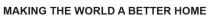 номе, home, better, world, making, making the world a better home