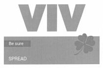 viv, be sure, be, sure, spread