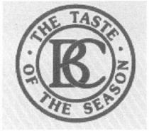 bc, the taste of the season, taste, season, вс