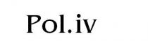 pol.iv, pol, iv, poliv