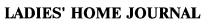 ladies` home journal, ladies, home, journal
