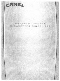 camel, premium quality cigarettes since 1913, premium, quality, cigarettes, since, 1913