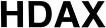hdax, ндах