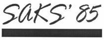 saks`85, saks, 85