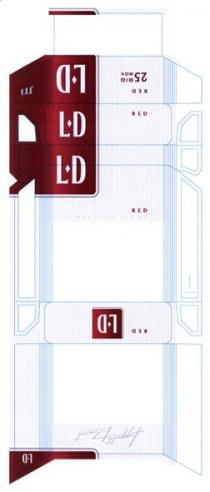 l-d, l, d, ld, red, 25 big box, 25, big, box, jti, american blend, american, blend, liggett ducat, liggett, ducat