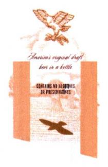 america`s original draft, america`s, americas, original, draft, contains no additives or preservatives, contains, additives, preservatives