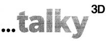 ...talky 3d, talky, 3d, 3, d, 3д, д, зд