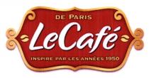 le cafe, cafe, lecafe, de paris, paris, inspire par les annees 1950, inspire, par, annees, 1950