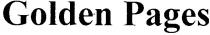 golden pages, golden, pages