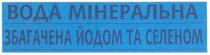 вода мінеральна, вода, мінеральна, збагачена йодом та селеном, збагачена, йодом, селеном