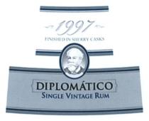 1997, finished in sherry casks, finished, sherry, casks, diplomatico, single vintage rum, single, vintage, rum