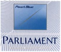 parliament, pearl blue, pearl, blue, original recessed filter, original, recessed, filter