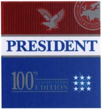 president, 100`s classic edition, 100, classic, edition, import