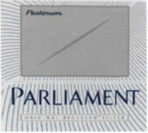 parliament, platinum, original recessed filter, original, recessed, filter