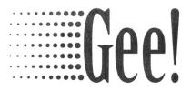 gee!, gee