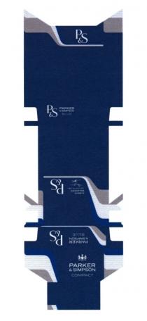 parker&simpson, parker, simpson, compact, blue, p&s, p, s, ps